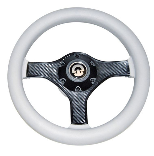 VR00 Steering Wheel -  Diameter 280mm - Grey Color - 62.00784.02 - Riviera 